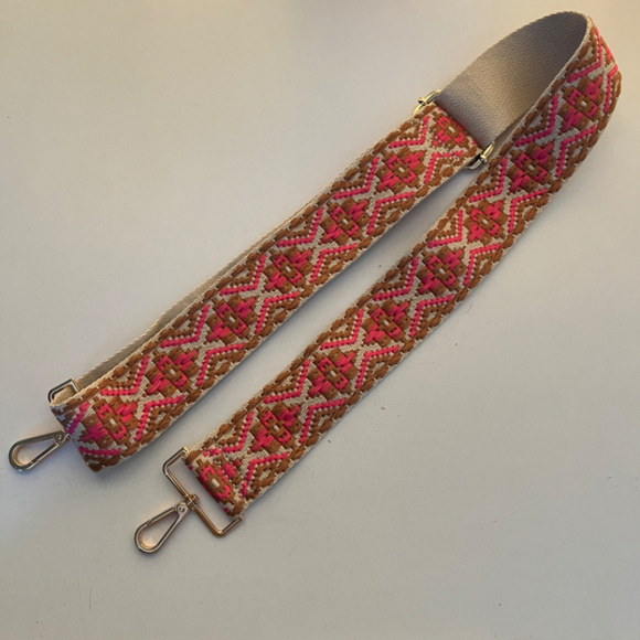 Boho Woven Bag Strap 50" - purse not included - Picture 2 of 5